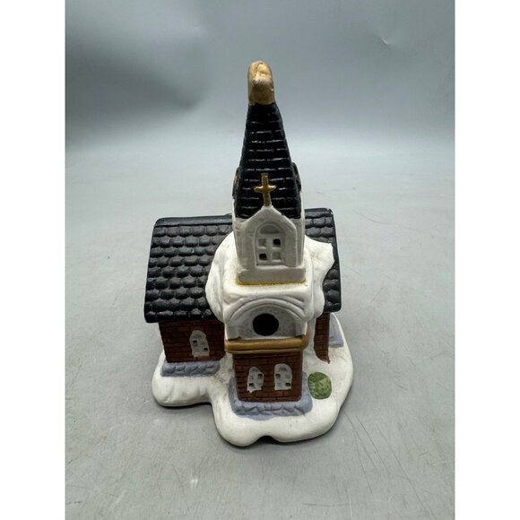 Noma Dickensville Collectibles Ceramic Snowy Church Christmas Village Decor READ - Picture 3 of 6
